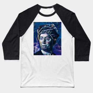 David Hume Portrait | David Hume Artwork 4 Baseball T-Shirt